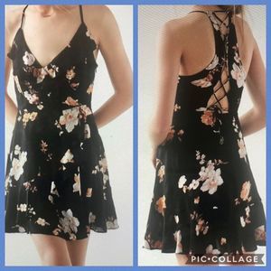 Urban Outfitters Kimchi blue ruffle wrap dress S